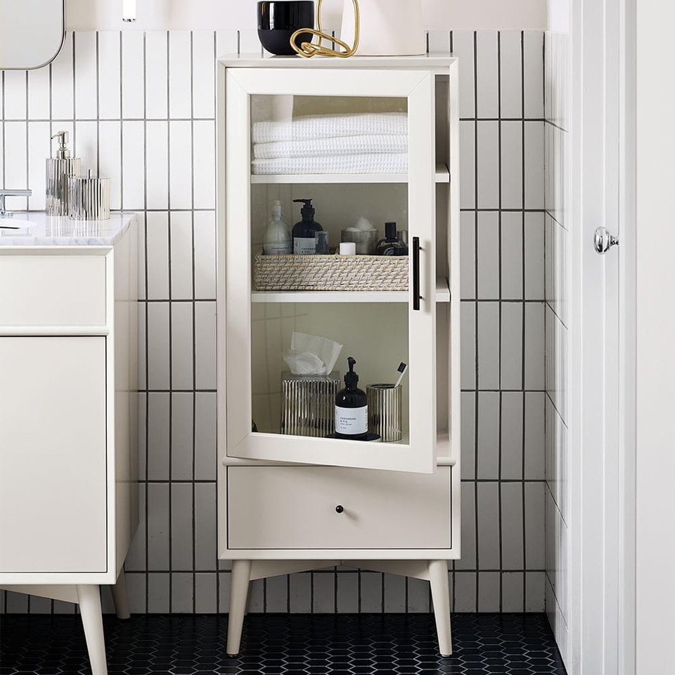 Mid-Century Bathroom Cabinet | west elm United Kingdom
